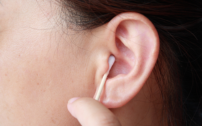 earwax buildup illustration